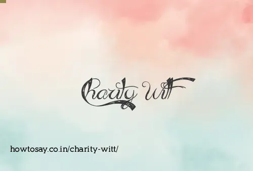 Charity Witt