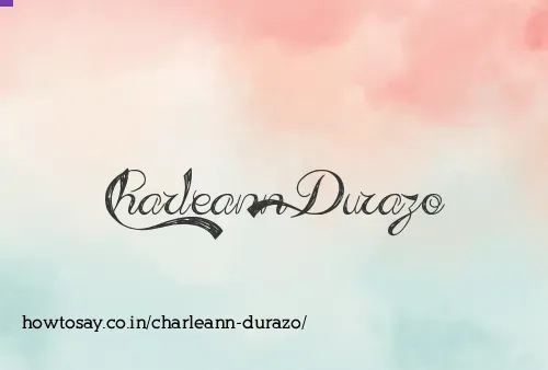 Charleann Durazo