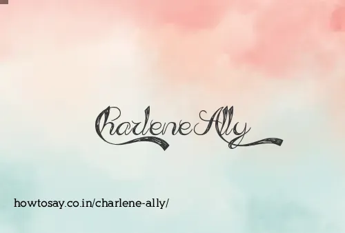 Charlene Ally