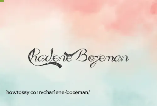 Charlene Bozeman