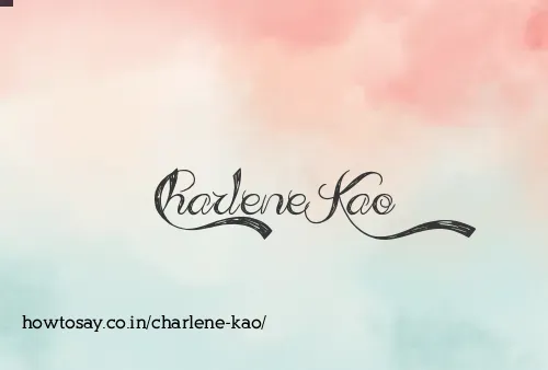 Charlene Kao