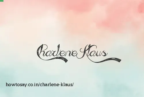 Charlene Klaus