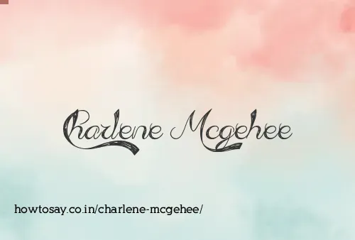 Charlene Mcgehee