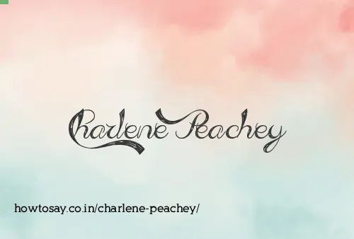 Charlene Peachey