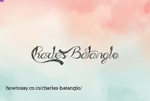 Charles Batanglo