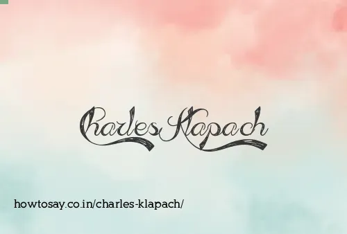Charles Klapach
