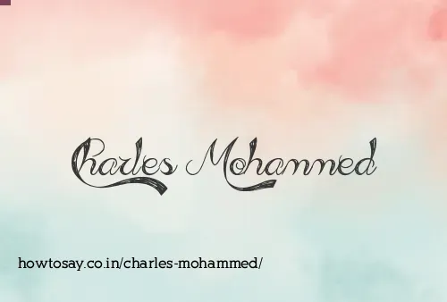 Charles Mohammed