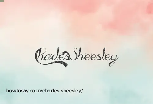 Charles Sheesley