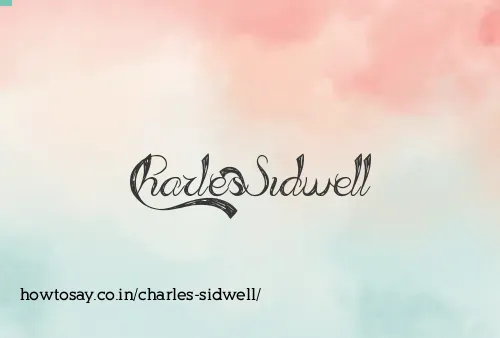Charles Sidwell