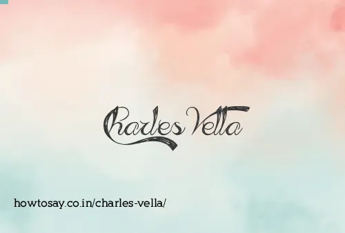Charles Vella