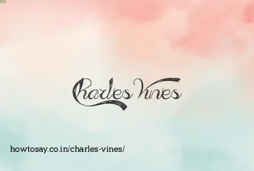 Charles Vines