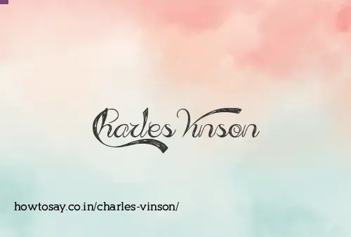 Charles Vinson