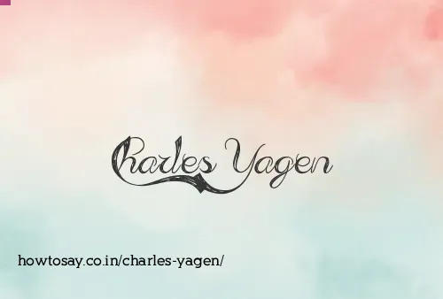 Charles Yagen