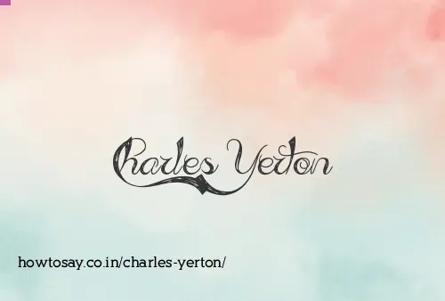 Charles Yerton