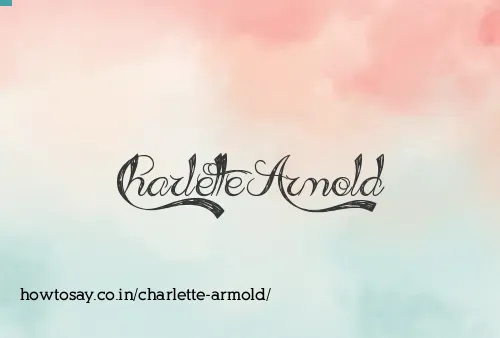 Charlette Armold