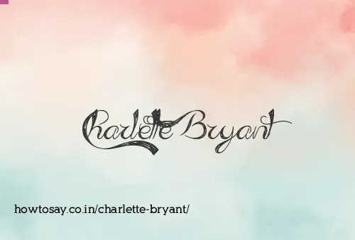 Charlette Bryant
