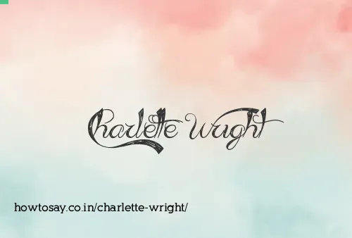 Charlette Wright