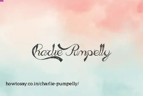 Charlie Pumpelly