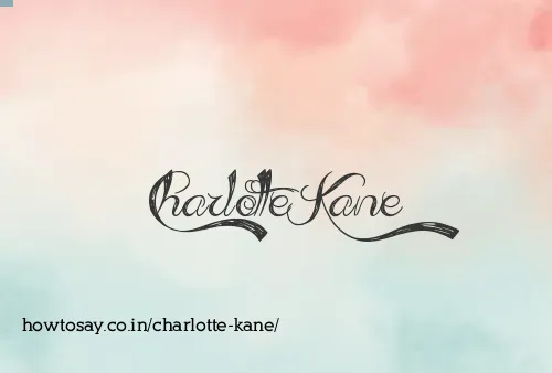 Charlotte Kane