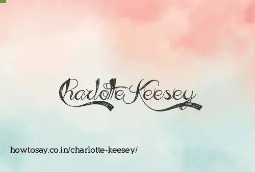 Charlotte Keesey