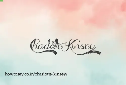 Charlotte Kinsey