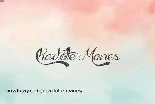 Charlotte Manes