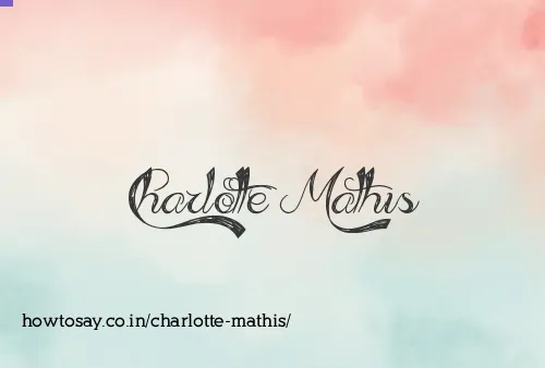 Charlotte Mathis