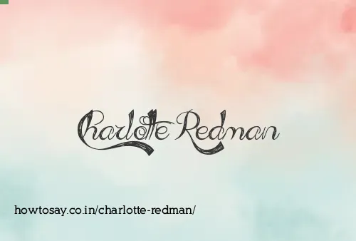 Charlotte Redman