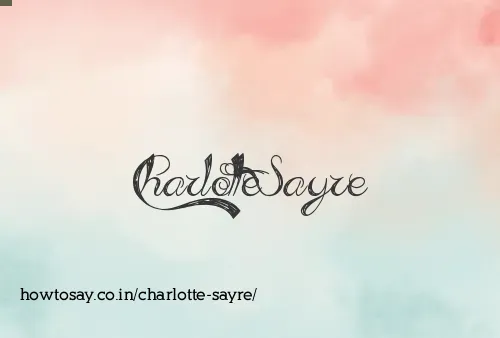 Charlotte Sayre
