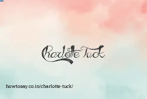 Charlotte Tuck