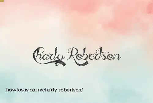 Charly Robertson