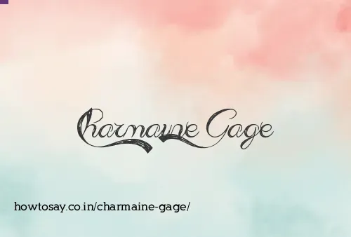 Charmaine Gage