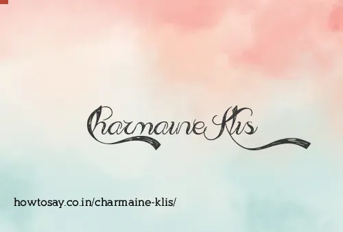 Charmaine Klis