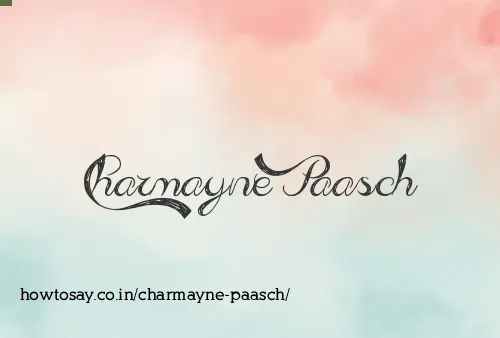 Charmayne Paasch