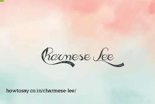 Charmese Lee