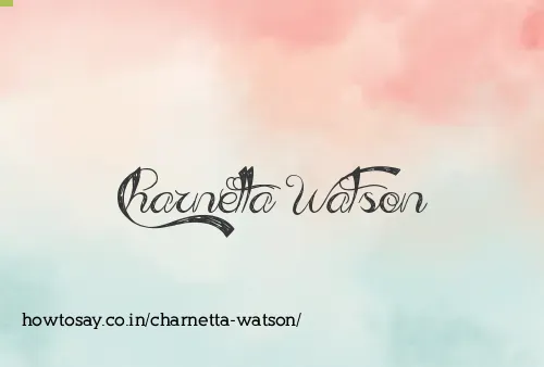 Charnetta Watson