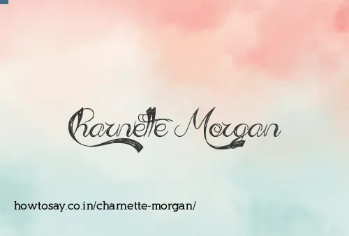 Charnette Morgan