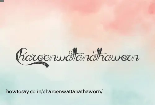 Charoenwattanathaworn