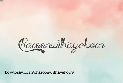 Charoonwithayakorn
