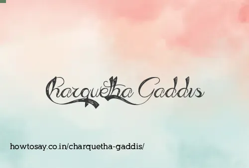 Charquetha Gaddis