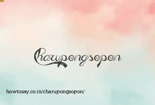Charupongsopon
