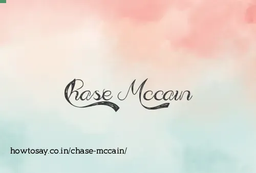 Chase Mccain