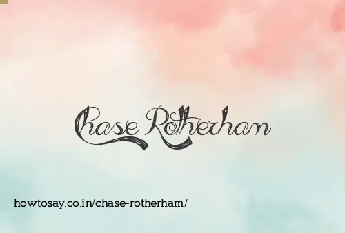 Chase Rotherham