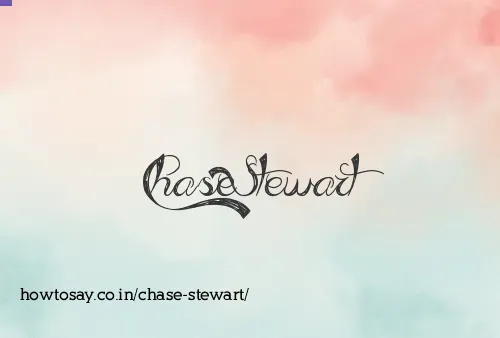 Chase Stewart