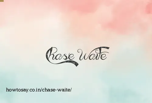 Chase Waite