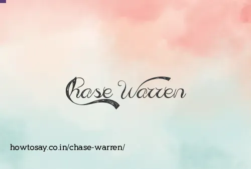 Chase Warren
