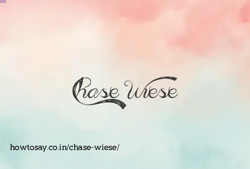 Chase Wiese