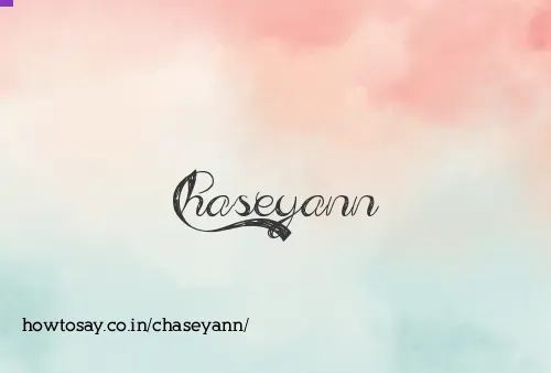 Chaseyann
