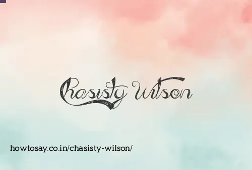 Chasisty Wilson