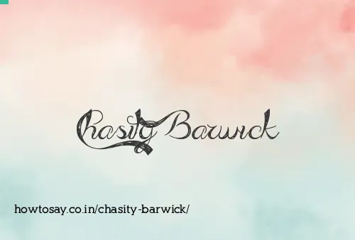 Chasity Barwick